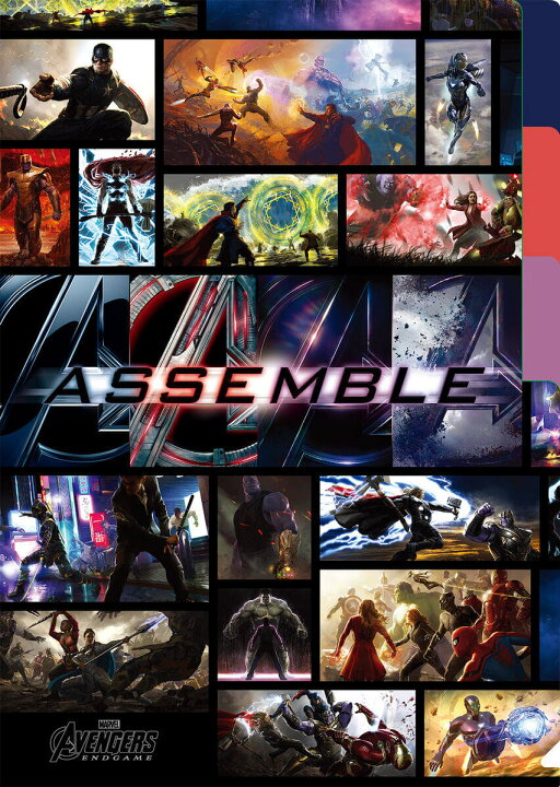楽天市場 Marvel マーベル アベンジャーズ エンドゲーム 3ポケットクリアファイルd アベンジャーズ キャプテン アメリカ アイアンマン ブラック ウィドウ マイティ ソー スパイダーマン Ig 3294 インロック Dtimes Store