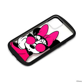 ディズニー スマートフォンケース ガラスタフ iPhone 12 mini ミニーマウス ケースタイプ ミッキー&フレンズ PG-DGT20F02MNE PGA PG-DGT20F02MNE PGA