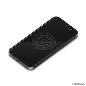 MARVEL マーベル 液晶保護ガラス アーク・リアクター アイアンマン iPhone 12 iPhone 12 Pro PG-DGL20G04IRM PGA PG-DGL20G04IRM PGA