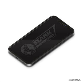 MARVEL マーベル 液晶保護ガラス スターク・インダストリーズ アイアンマン iPhone 12 mini PG-DGL20F02IRM PGA PG-DGL20F02IRM PGA