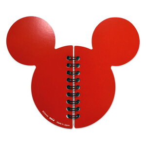 ディズニー シンメトリーノート ミツマル赤 ミッキー&フレンズ ミッキーマウス 4951850293318 アイアップ