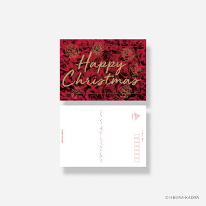 JԒd NX}XJ[h typography-01 Red Roses |XgJ[h O[eBOJ[h N7740 _CS[