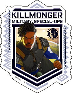 MARVEL }[x WHAT IF _CJbgXebJ[ F KILLMONGER MILITARY SPECIAL-OPS IS-734 CbN