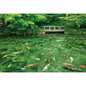 ジグソーパズル コンパクトピースパズル 踊る色彩モネの池（岐阜） 500 26×38cm 日本風景 自然・四季 35-27 やのまん