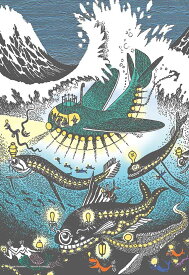 ムーミン ジグソーパズル コンパクトピースパズル 海のオーケストラ号 500 26×38cm 絵本童話 35-31 やのまん