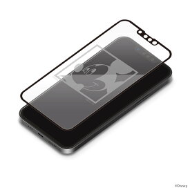 ディズニー iPhone 13/13 Pro用 抗菌液晶全面保護ガラス iPhone 13 iPhone 13 Pro ミッキーマウス ミッキー&フレンズ PG-DGL21K01MKY PGA PG-DGL21K01MKY PGA