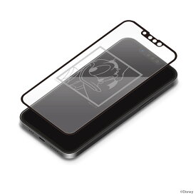ディズニー iPhone 13/13 Pro用 抗菌液晶全面保護ガラス iPhone 13 iPhone 13 Pro ドナルドダック ミッキー&フレンズ PG-DGL21K03DND PGA PG-DGL21K03DND PGA