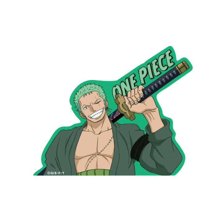 楽天市場 One Piece ワンピース キャラクターステッカー ゾロ Te1071 スモール プラネット Dtimes Store