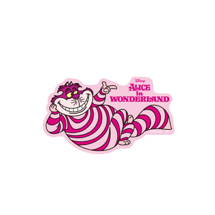楽天市場 ディズニー キャラクターステッカー チェシャ猫 ふしぎの国のアリス Ds1808 スモール プラネット Dtimes Store