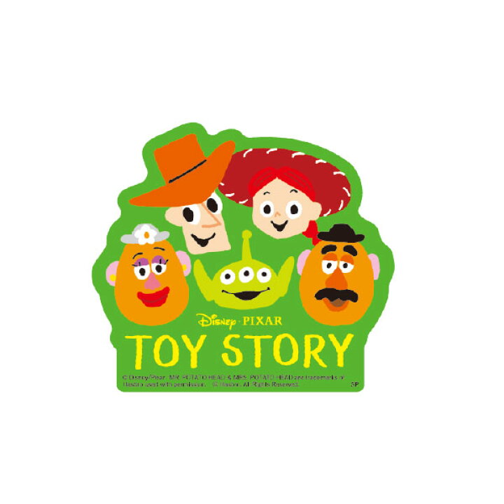 楽天市場 ディズニー ピクサー トイ ストーリー オールスター グリーン キャラクターステッカー トイ ストーリー ウッディ リトル グリーン メン Ds19 スモール プラネット Dtimes Store