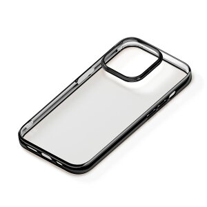 iPhone 14 Pro ^t[ \tgP[X wʃNA ubN PG-22QTP07BK PG-22QTP07BK PGA