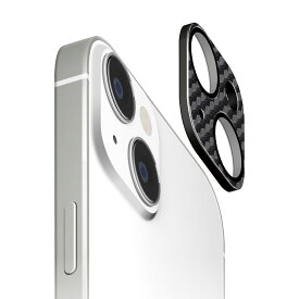 iPhone15 iPhone15 Max カメラフルプロテクター PVCレザー カーボン調ブラック PG-23ACLG22BK PGA