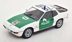 KK Scale 1/18 ~jJ[ _CLXgf 1985Nf |VF PORSCHE 924 AUTOBAHN POLIZEI DUSSELDORF 1985 POLICE fbZhtBx@ԗ