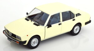 Mitica 1/18 ~jJ[ _CLXgf 1978Nf At@I Alfa Romeo ALFETTA BERLINA 2000L 1978 - IVORY (Color Code 103) AC{[