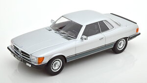 KK Scale 1/18 ミニカー ダイキャストモデル 1980年モデル メルセデスベンツ MERCEDES BENZ - SL-CLASS 450SLC COUPE (C107) 1980 シルバー