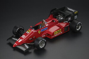 GP Replicas 1/18 ミニカー レジン プロポーションモデル 1984年イタリアGP フェラーリ FERRARI - F1 126C4M No.28 MONZA ITALY GP 1984 RENE ARNOUX
