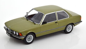 KK Scale 1/18 �~�j�J�[ �_�C�L���X�g���f�� 1975�N���f�� BMW 3 SERIES 323i (E21) 1975 �O���[�����^���b�N