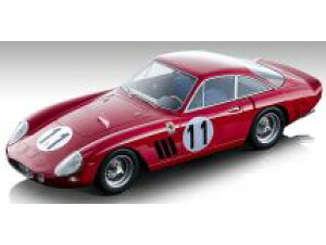 Tecnomodel eNmf 1/18 ~jJ[ W v|[Vf 1964N}24 tF[ FERRARI - 330 LMB TEAM NORTH AMERICAN RACING N.A.R.T. No.11 24h LE MANS 1964 D.GURNEY - J.HALL