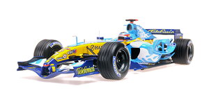 Minichamps 1/18 ~jJ[ _CLXgf 2005N9xM[GP 2 m[ RENAULT F1 TEAM R25 FERNANDO ALONSO 2ND PLACE BELGIAN GP 2005 tFihEA\