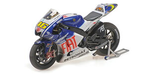 946! Minichamps ~j`vX 1/12 _CLXgf 2009NMOTO GP [h`sI }n YAMAHA YZR-M1 TEAM FIAT YAMAHA VALENTINO ROSSI @eB[mEbV WORLD CHAMPION MOTOGP 2009 DIRTY VER