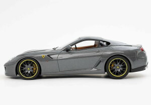 BBR 1/18 ~jJ[ W v|[Vf 2006Nf tF[ FERRARI 599 GTB FIORANO 2006 Automatic Gear - made in Italy Titanium Grey w/cuoio color interior O[EC^AU[^CeA