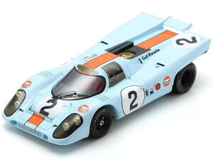 Spark 1/18 �~�j�J�[ ���W�� �v���|�[�V�������f�� 1971�N�f�C�g�i24���� �D�����f�� �|���V�F PORSCHE - 917K TEAM J.W. AUTOMOTIVE ENGINEERING GULF No.2 WINNER 24h DAYTONA 1971 PEDRO RODRIGUEZ - JACKIE OLIVIER
