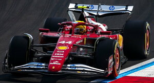 BBR 1/18 ~jJ[ W v|[Vf 2025N3GP Xvg[X Df tF[  FERRARI - F1 SF-25 TEAM SCUDERIA FERRARI HP No.44 WINNER SPRINT RACE CHINA GP (with pilot figure) 2025 LEWIS HAMILT