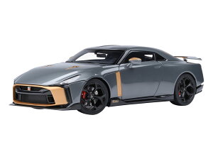 AUTOart �I�[�g�A�[�g 1/18 �~�j�J�[ �R���|�W�b�g�_�C�L���X�g���f�� 2018�N���f�� ���Y NISSAN GT-R50 by ITALDESIGN �O���[�E�S�[���h