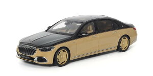 Almost Real IXgA 1/18 ~jJ[ _CLXgf 2021Nf ZfXxc }Cobn Mercedes-Maybach S-Class - 2021 Obsidian Black/Sand ubN^bN/ThJ[