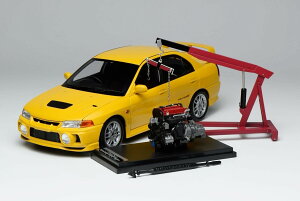 MotorHelix [^[wbNX 1/18 ~jJ[ _CLXgf 1997Nf OH Mitsubishi Lancer Evolution IV Dandelion Yellow CG[ 1/18scale fBXvCGWEGWN[t