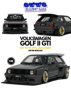 Otto Mobile otm476 Ibgr 1/18 ~jJ[ W v|[Vf 2021Nf tHNX[Q VOLKSWAGEN GOLF MKII GTi BY KHYZYL SALEEM LWEZ 2021 - ASCOT GREY MET O[^bN