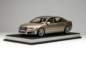 MotorHelix ���[�^�[�w���b�N�X 1/18 �~�j�J�[ ���W�� �v���|�[�V�������f�� 2008�N���f�� �A�E�f�B AUDI - A8 L (Long Wheelbase) W12 QUATTRO 2008 Impala Beige Pearl �x�[�W�����^���b�N
