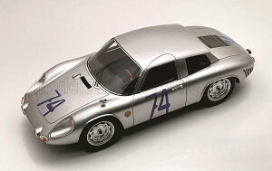 Tecnomodel �e�N�m���f�� 1/18 �~�j�J�[ ���W�� �v���|�[�V�������f�� 1964�N�^���K�t���[���I �|���V�F PORSCHE - 356B CARRERA 2000 GS/GT TEAM PORSCHE SYSTEM ENGINEERING No.74 TARGA FLORIO 1964 GUNTHER KLASS - JOCHEN NEERPASCH