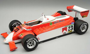 Tecnomodel eNmf 1/18 ~jJ[ W v|[Vf 1980NiRGP At@I ALFA ROMEO - F1 179 No.23 MONACO GP 1980 BRUNO GIACOMELLI u[mEWR