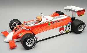 Tecnomodel eNmf 1/18 ~jJ[ W v|[Vf 1980NiRGP At@I ALFA ROMEO - F1 179 No.23 MONACO GP 1980 BRUNO GIACOMELLI u[mEWR hCo[tBMAt