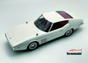 Tecnomodel �e�N�m���f�� 1/18 �~�j�J�[ ���W�� �v���|�[�V�������f�� 1968�N���f�� �t�F���[�� FERRARI - 250 GT DROGO 1968 - BIANCO AVUS �z���C�g