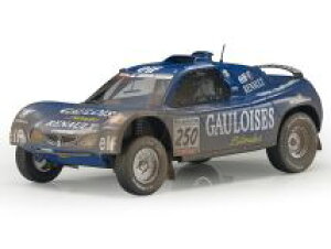 Top Marques gbv}PX 1/18 ~jJ[ WEv|[Vf 1999Np_JDf m[ RENAULT - BUGGY N 250 WINNER RALLY PARIS DAKAR (AFTER RACE VERSION) 1999 J.L.SCHLESSER - P.MONNET dl