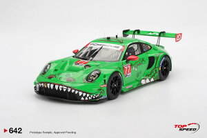 Top Speed 1/18 ~jJ[ W v|[Vf 2025NIMSA fCgi24 |VF Porsche 911 GT3 R (992) #77 AO Racing 2025 IMSA DAYTONA 24Hrs