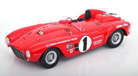 KK Scale 1/18 ミニカー ダイキャストモデル 1954年 第5回カレラ・パンアメリカ フェラーリ FERRARI - 375 PLUS 5.0L V12 SPIDER No.1 V CARRERA PANAMERICANA 1954 JACK McAFEE - FORD ROBINSON