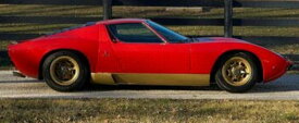 Topmarques トップマルケス 1/12 スケール レジン プロポーションモデル 1971年モデル ランボルギーニ LAMBORGHINI - MIURA SV 1971 - ROSSO CORSA レッド