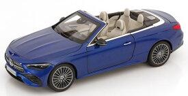Mercedes Benz ディーラーアクセサリーモデル Norev 1/18 ダイキャストモデル 2024年モデル メルセデスベンツ MERCEDES BENZ - CLE-CLASS CABRIOLET (A236) AMG LINE 2024 - SPECTRAL BLUE BLACK ブルー