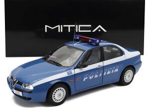 Mitica 1/18 ~jJ[ _CLXgf 1997Nf At@I ALFA ROMEO 156 2.0 TWIN SPARK POLIZIA STRADALE 1997 x@ԗ