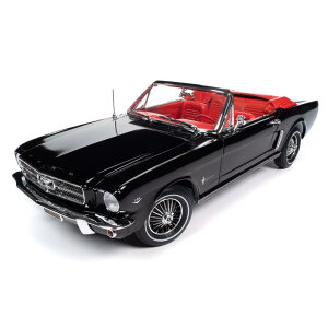 Autoworld I[g[h 1/18 ~jJ[ _CLXgf 1964.5Nf tH[h }X^O 1964.5 FORD MUSTANG CONVERTIBLE Gloss Black ubN