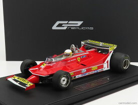 GP Replicas 1/18 レジン・プロポーションモデル 1980年モナコGP フェラーリ FERRARI - F1 312 T5 No.1 MONACO GP 1980 (with pilot figure) JODY SCHECKTER ドライバーフュギュア付き