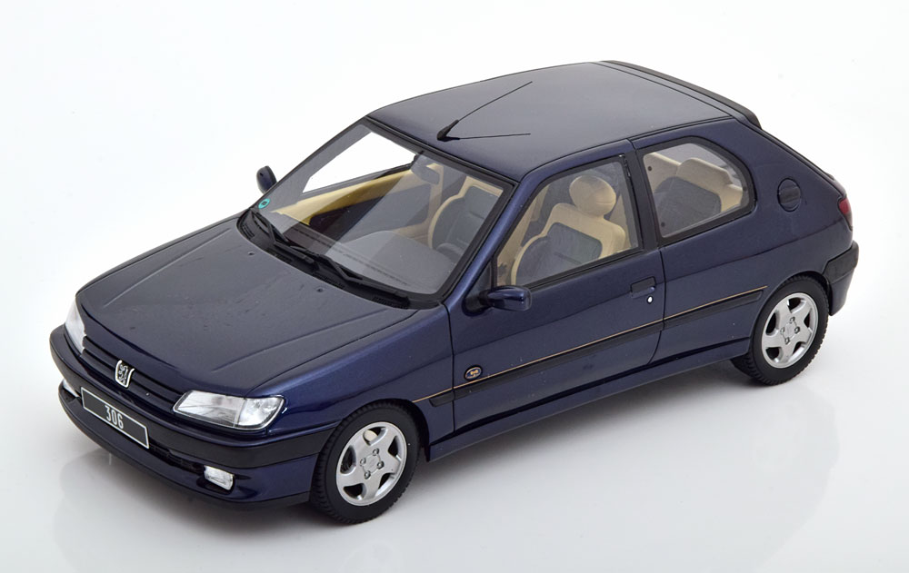 オットーモビル プジョー ライセンス商品 OttOmobile オットモビル 1 18 ミニカー レジン 人気のクリスマスアイテムがいっぱい！ プロポーションモデル Eden 1995年モデル 306 Peugeot Park ブルー d'Arabie 最大68％オフ blue 1995