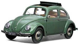 Sun Star 1/12 �~�j�J�[ �_�C�L���X�g���f�� 1950�N���f�� �t�H���N�X���[�Q�� VOLKSWAGEN - BEETLE SALOON OPEN ROOF 1950 �O���[��