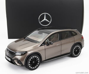 Mercedes Benz fB[[ANZT[f NZG 1/18 ~jJ[ _CLXgf 2023Nf ZfXxc MERCEDES BENZ - EQE SUV AMG LINE (X294) 2023 - VELVET BROWN MET uE^bN
