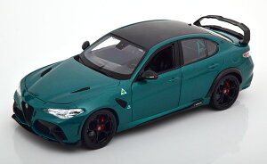 {f Burago 1/18 ~jJ[ _CLXgf 2020Nf At@I ALFA ROMEO - GIULIA GTAm 2020 VERDE MONTREAL O[^bN