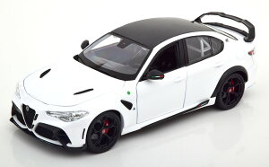 {f Burago 1/18 ~jJ[ _CLXgf 2020Nf At@I ALFA ROMEO - GIULIA GTAm 2020 BIANCO TROFEO zCg