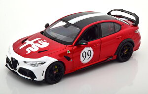 {f Burago 1/18 ~jJ[ _CLXgf 2020Nf At@I ALFA ROMEO GIULIA GTAm No.99 Racing Alfa Red